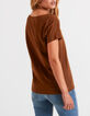Tee-shirt camel bio à message I.Code -2