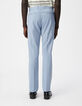 Hellblaue Anzughose aus Faux-Uni TRAVEL SUIT Herren-4