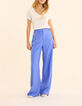 Pantalón de traje azul bolsillos abotonados I.Code-8