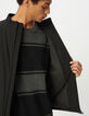 Schwarze Herren-Speppjacke Stehkragen-4