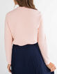 I.Code pink slogan sweatshirt-3