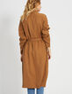 Manteau long sable fluide I.Code-3