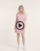 Vestido camisero red estampado floral tachista I.Code-9