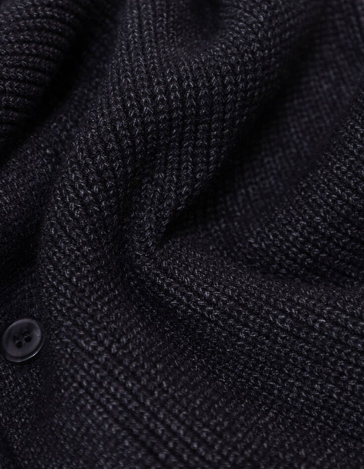 Vestido de punto gris con botones I.Code-7