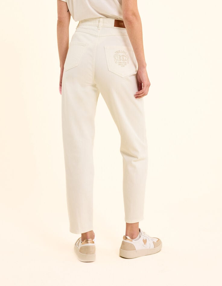 Off-white boyfit jeans I.Code-5 Off-white boyfit jeans I.Code-5