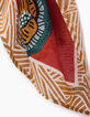 I.Code poppy Sublime banana wax print scarf-4