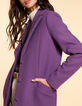 Dark purple lange mantel I.Code-5