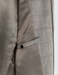 Taupe Bomberjacke Rei&szlig;verschluss Karo-9