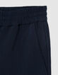 Herren DRY FAST marineblau Seersucker Bermudashorts-5