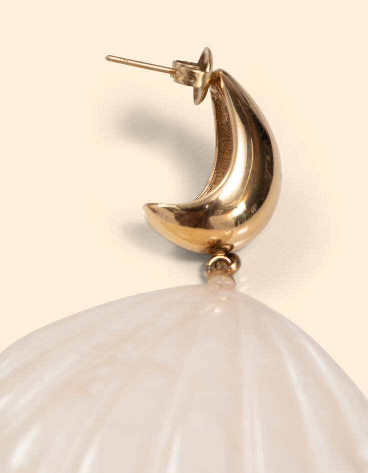I.Code shell earrings-5