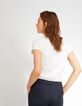 I.Code off-white Haut les filles T-shirt-3
