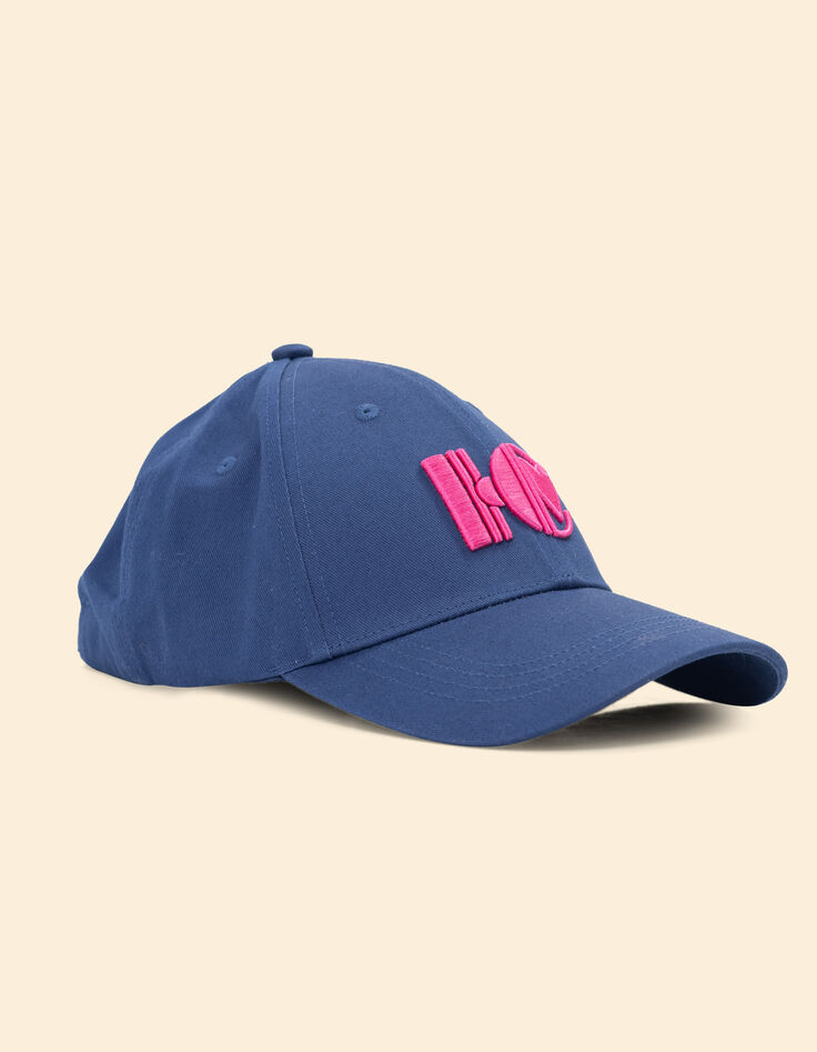 Casquette bleue monogramme IC brodé I.Code-2