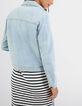 Blauw jeansjasje goudkleurige pin I.Code-2