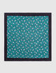 Schal mit Herzen-Paisley-Print in Sea Green I.Code-2