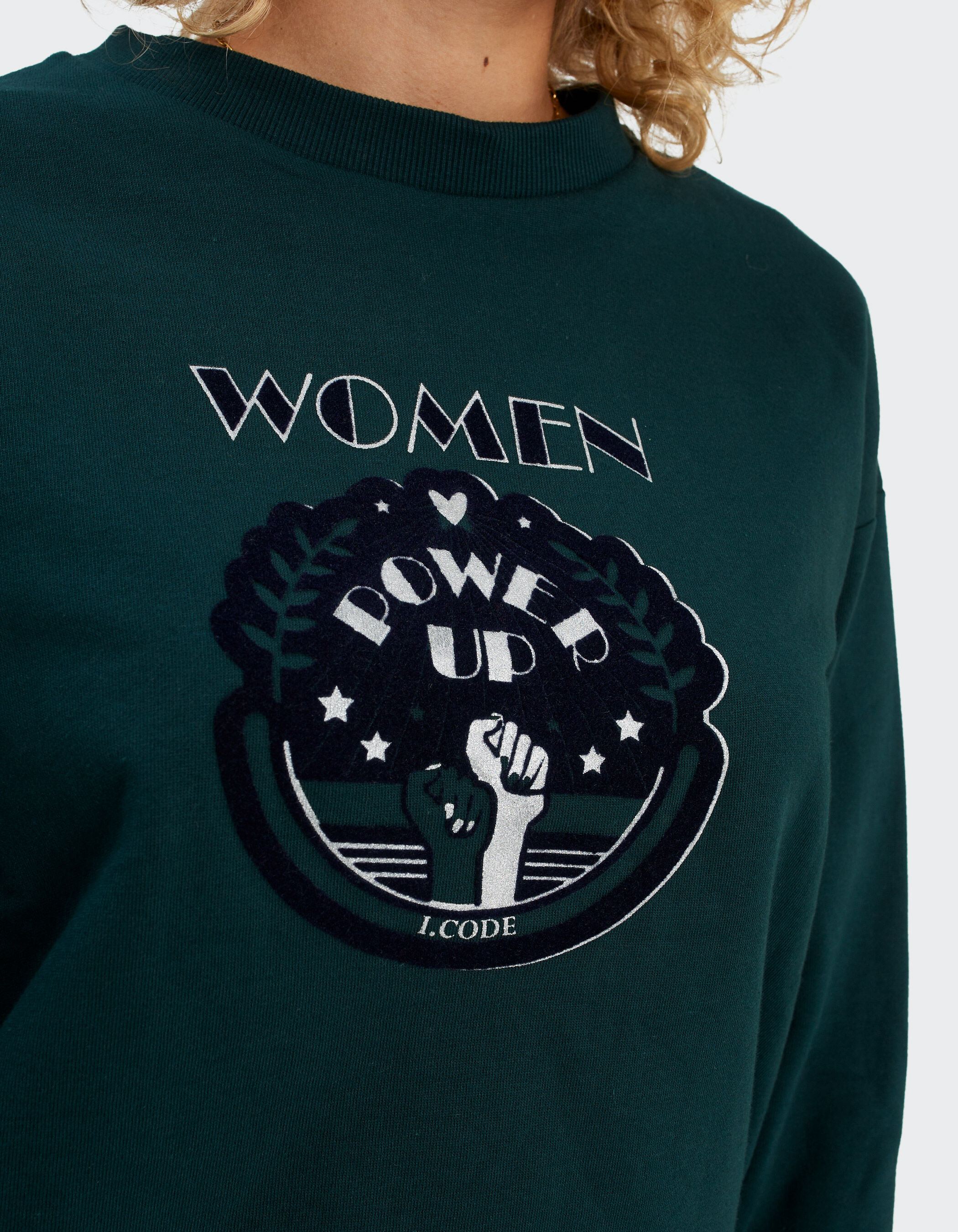 Sweat floqué deals