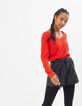 Pull  en maille ajourée I.Code-6