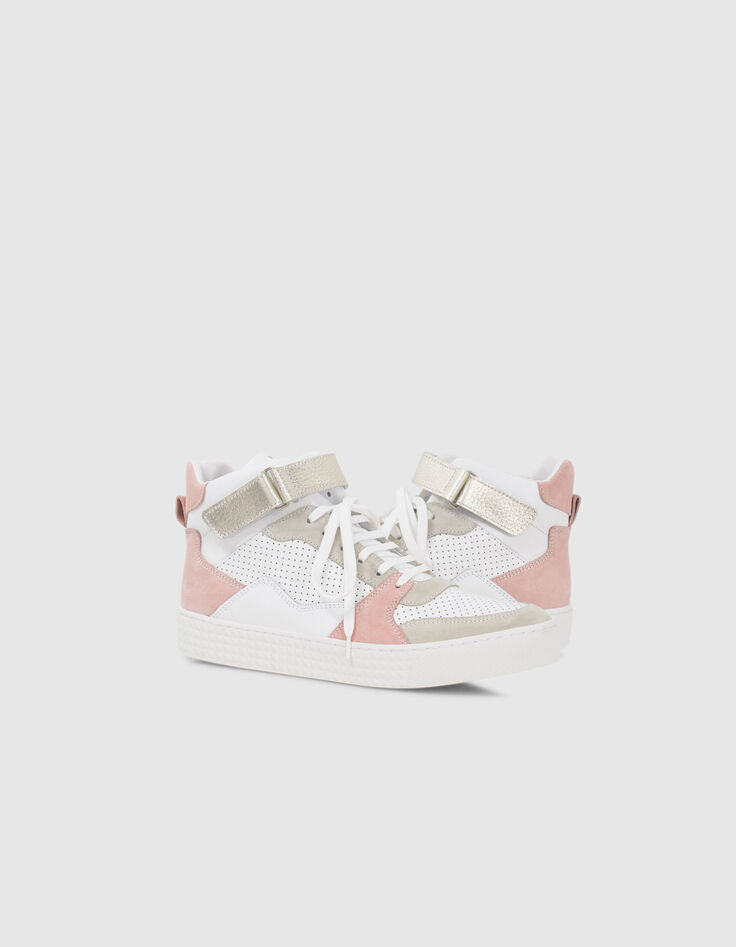 Sneakers hautes pink, blanc, beige I.Code-2 Sneakers hautes pink, blanc, beige I.Code-2