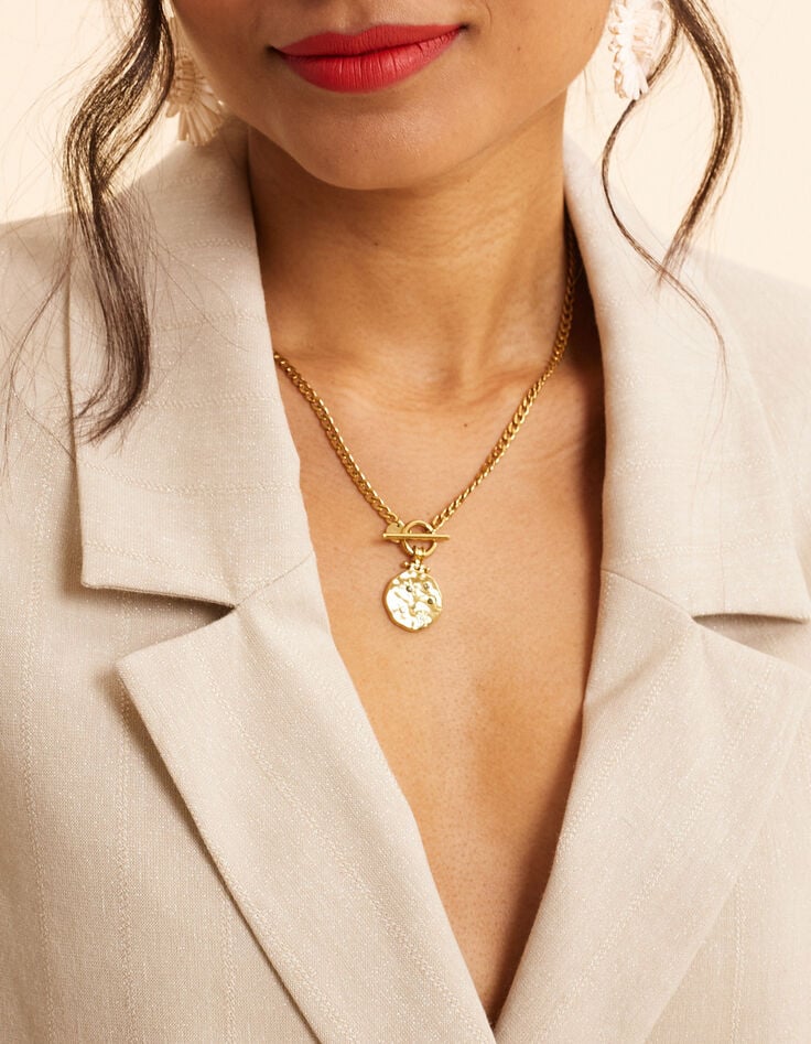 Veste de costume &eacute;cru lurex motif rayures I.Code-4