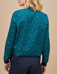 Camisa duck green estampado letras I.Code-3