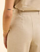 Pantalon de costume beige doré I.Code-6