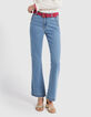 Jean flare authentique poches boutonnées I.Code-2
