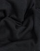 Black long-sleeved cardigan with knit pockets for women-9