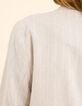 Graue Anzugjacke mit Tennisstreifen I.Code-6