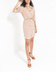 Robe chemise water pink imprimé fleurs d'été I.Code-2