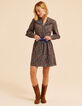 Vestido azul flores barrocas I.Code-1