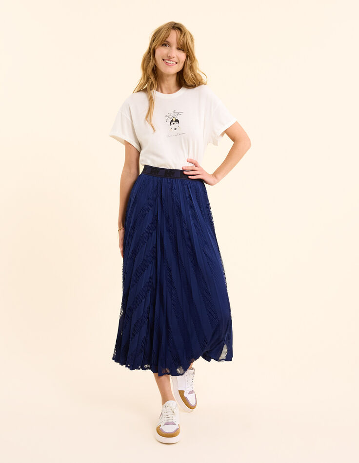 Tee-shirt blanc visuel Joséphine I.Code-3