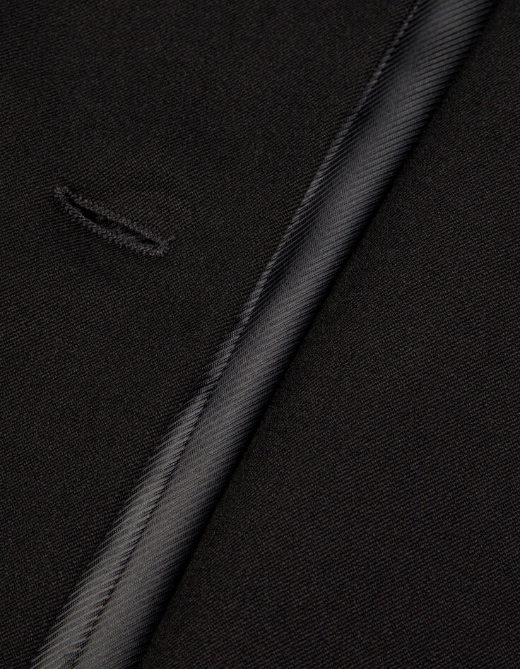 Ausgestattete schwarze Anzugjacke f&uuml;r Damen-8