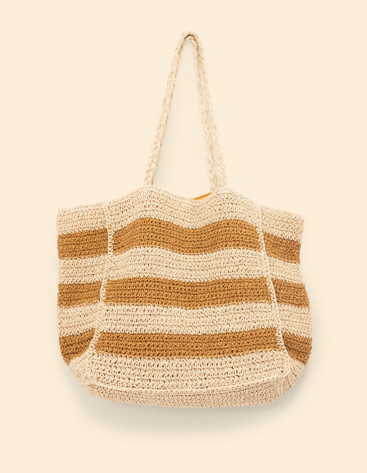 Sac rayé palmier I.Code-4