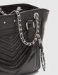 Die Tasche 1440 schwarz Leder Gr&ouml;&szlig;e M Damen-4