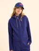 Veste de jogging indigo maille nid d'abeille I.Code-6