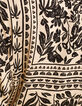 Robe écrue imprimé bandana végétal I.Code-8