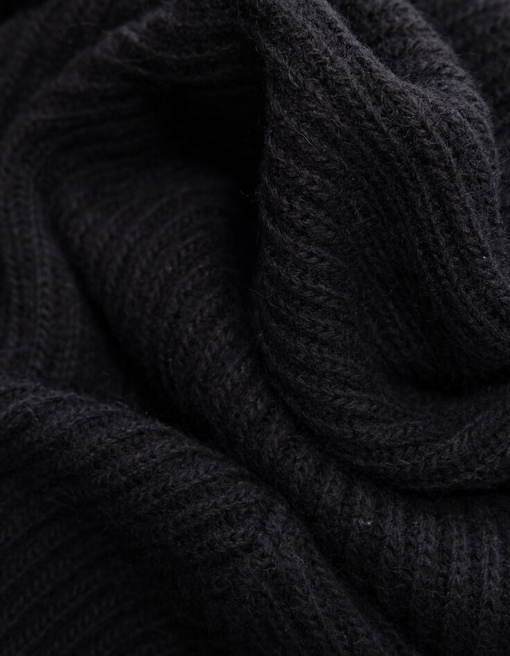 Jersey capucha negro punto sin mangas I.Code-8