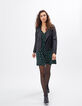 Robe vert pinegreen imprimé léopard I.Code-5