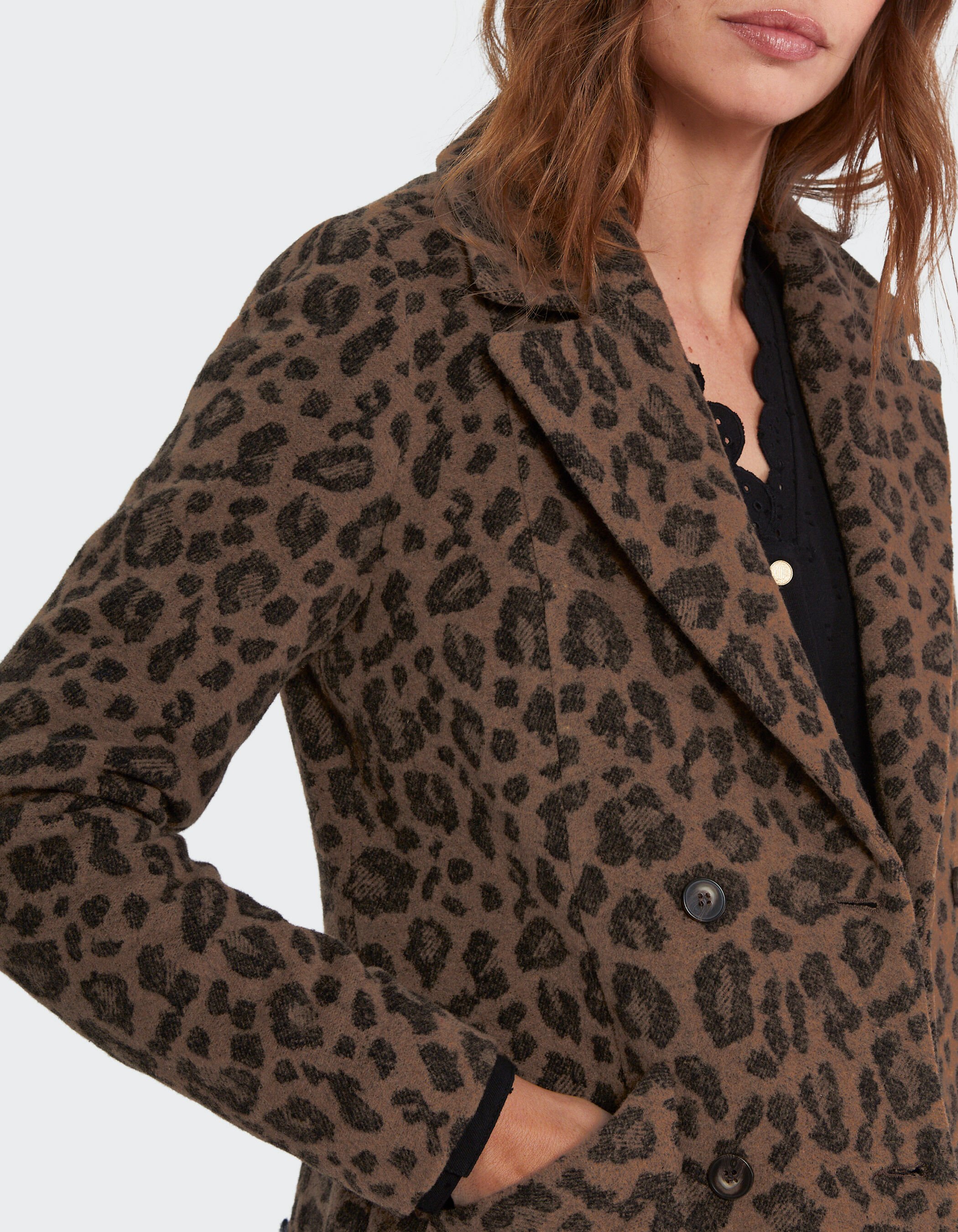 ジャケット・アウター archive roen waxed leopard mods coat y2k archive roen waxed leopard mods coat y2k