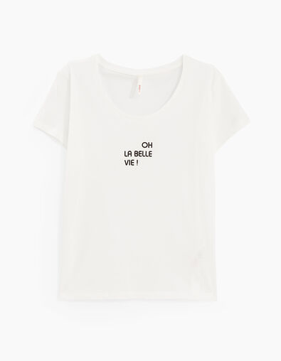 T-shirt Oh la belle vie I.Code