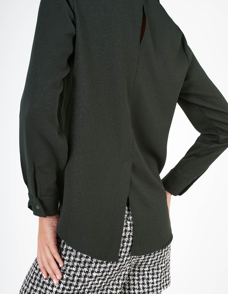 I.Code empire green glittery shirt-4 I.Code empire green glittery shirt-4