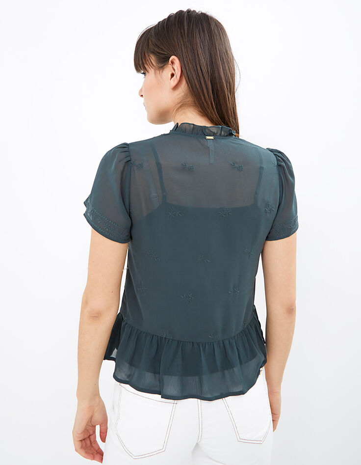 Graniet top 2 in 1 met top met bandjes I.Code -3