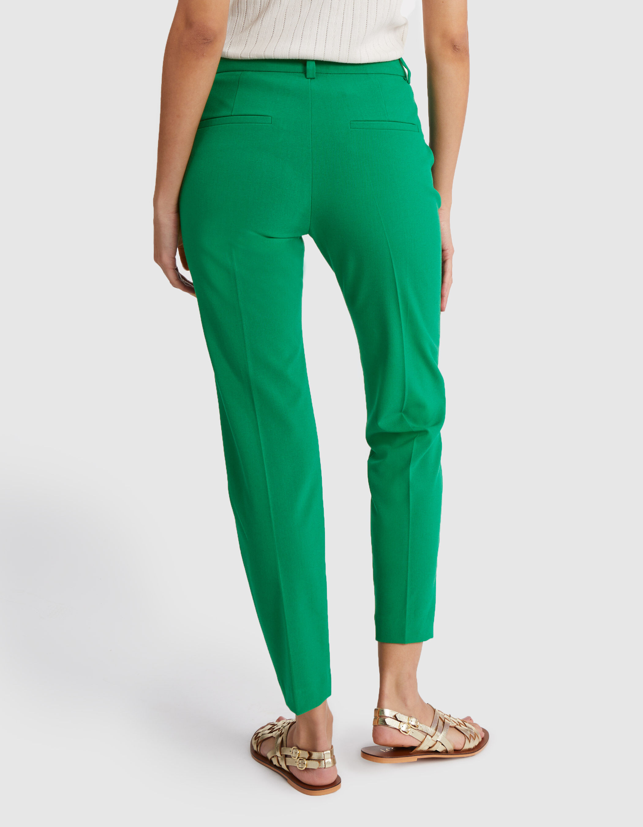 Pantalon de costume vert prairie I.Code