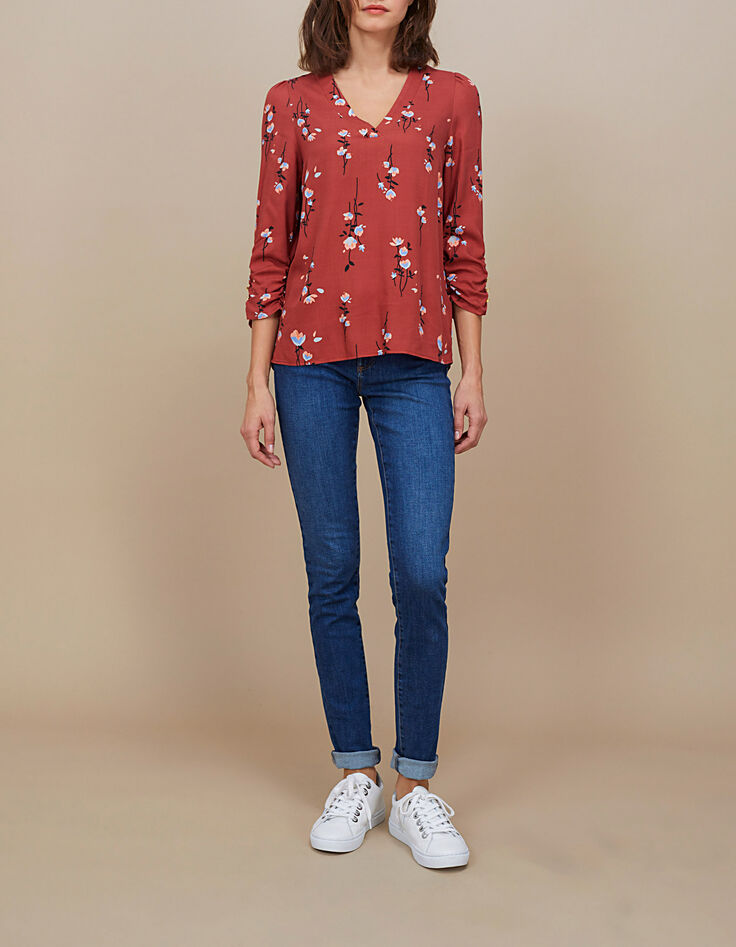 Blouse imprimé floral I.Code-6
