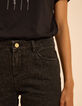Bruine recht jeans luipaardprint Héléna I.Code-5