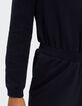Marine-Jumpsuit mit Reißverschluss aus Fleece I.Code-5