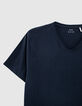 Marineblaues Herren-T-Shirt L'Essentiel-6