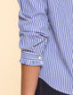 I.Code authentic blue striped shirt-6