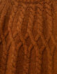 Pull camel tricot à torsades I.Code-10