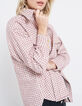 Sobrecamisa rosa chicle tweed fantasía I.Code-3