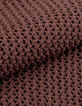 Braunes durchbrochenes Poloshirt Herren-8